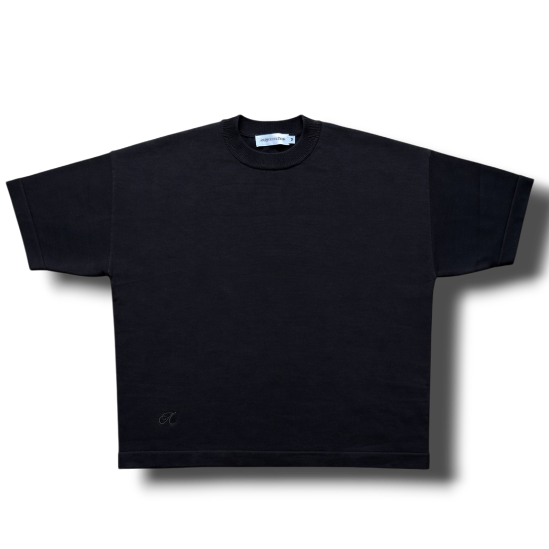 Knitted Tee Void Black